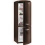 Gorenje RK60359OCH Retro Style Freestanding Fridge Freezer Right Hand Hinge Dark Chocolate