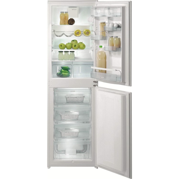 Gorenje RKI4181AWV 54cm Wide 50-50 Integrated Upright Fridge Freezer - White