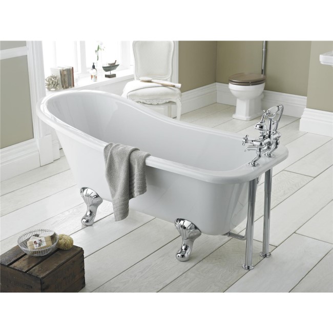 Whitehaven Freestanding Bath - Smooth Leg Set 1700mm