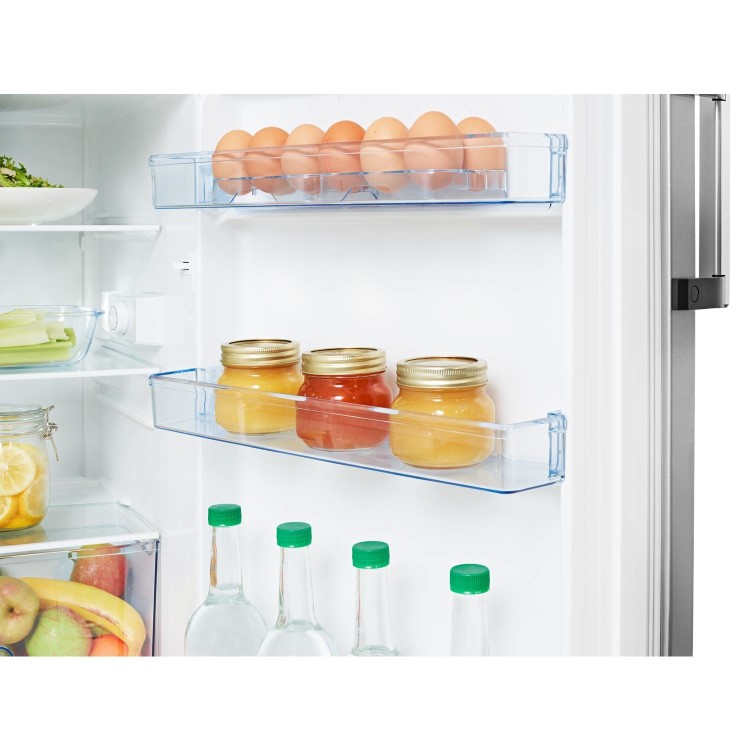 Hisense RL170D4BC21 56cm Wide Freestanding Under Counter Larder Fridge - Stainless Steel