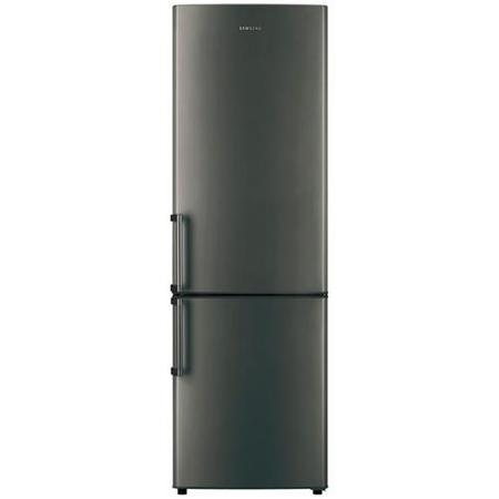 Samsung RL34LGMH1 No Frost Freestanding Fridge Freezer in Manhattan Grey in Silver