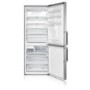 GRADE A2 - Light cosmetic damage - Samsung RL4362FBASL G-series Silver 70cm Wide Freestanding Fridge Freezer With Easy Clean Steel Doors