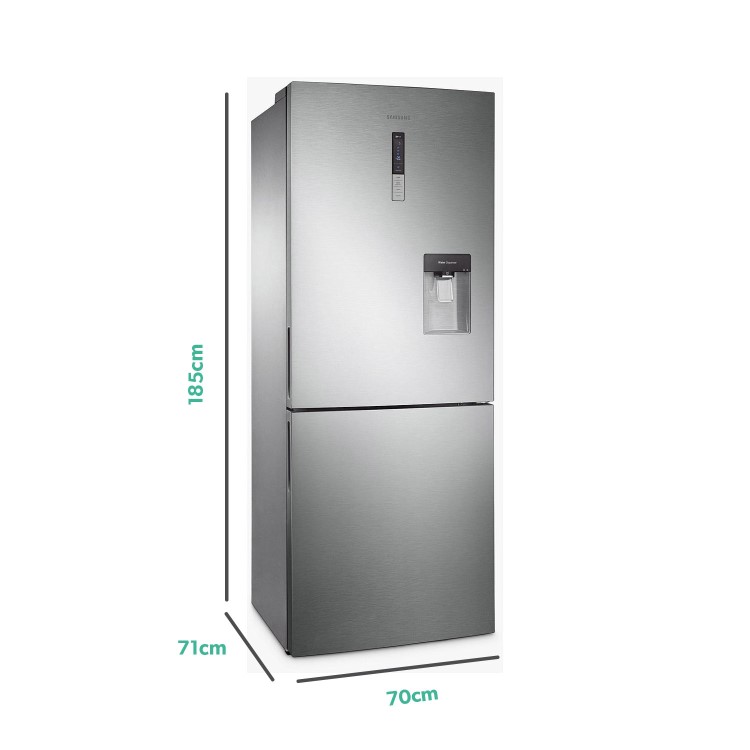 Samsung 432 Litre 70/30 Freestanding Fridge Freezer With Digital Inverter  - Silver