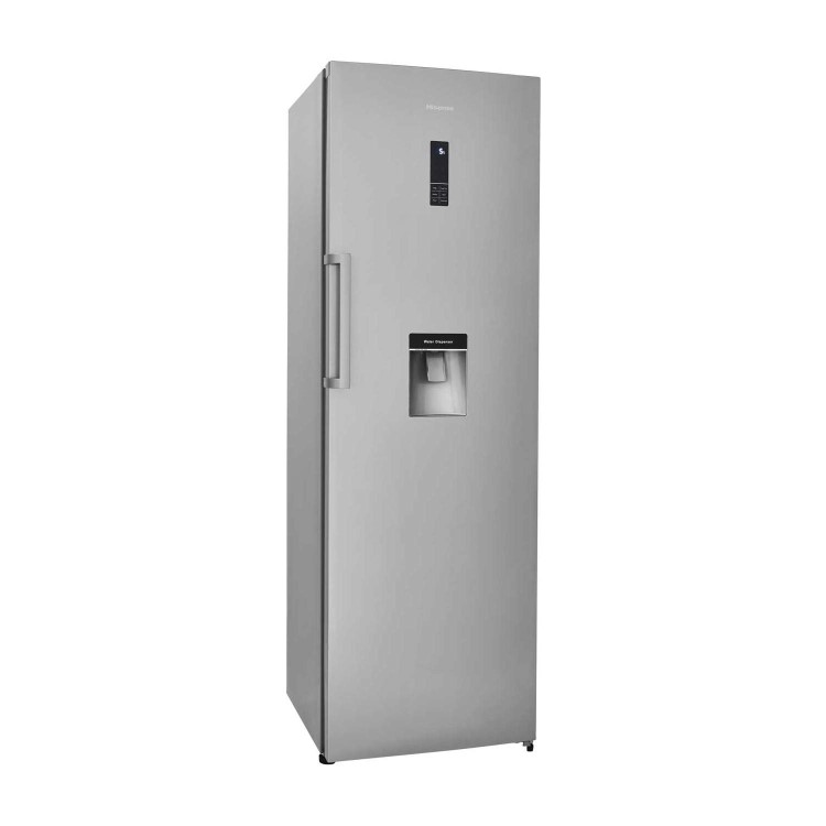 Hisense RL462N4EC1 355 Litre Tall Freestanding Fridge With Water Dispenser Stainless Steel Effect