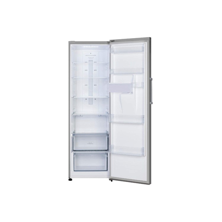 Hisense RL462N4EC1 355 Litre Tall Freestanding Fridge With Water Dispenser Stainless Steel Effect