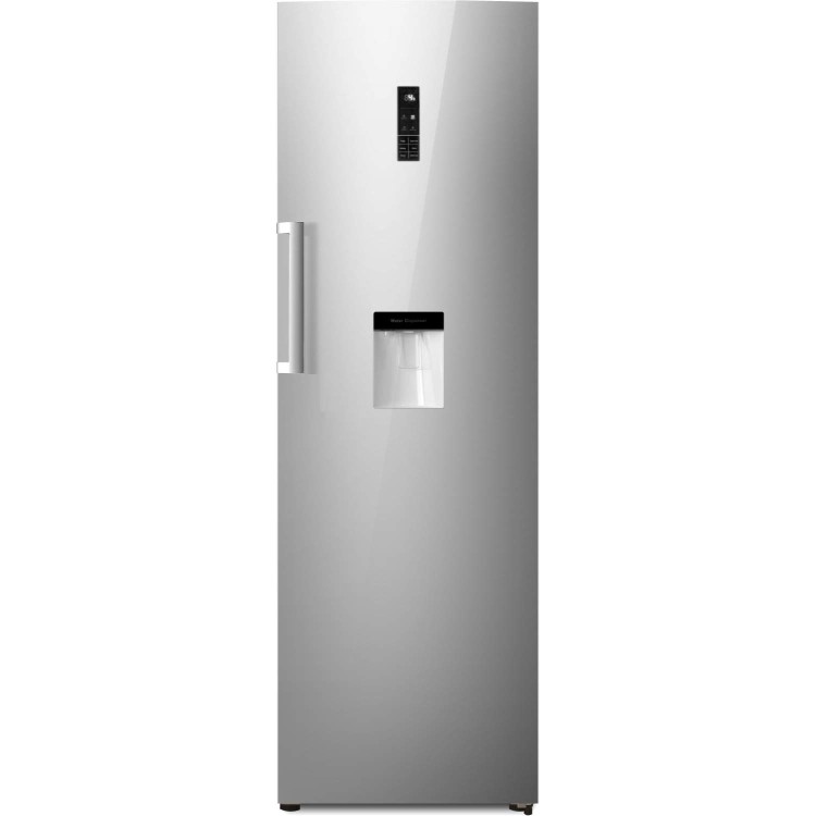 Hisense RL462N4WC1 Freestanding Tall Larder Fridge With Non-plumbed Water Dispenser Stainless Steel