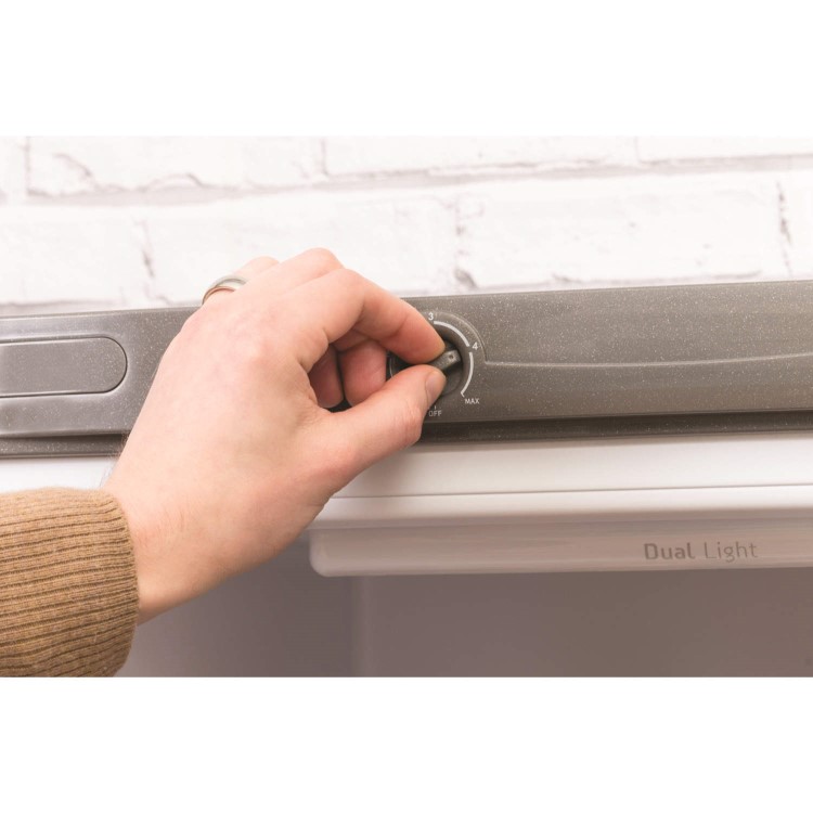 Hotpoint RLFM151G 1.5m High Freestanding Fridge in Graphite