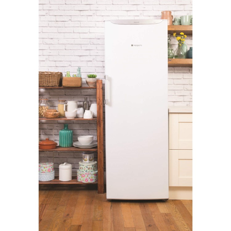 Hotpoint RLFM171P 1.75m High Freestanding Fridge in White