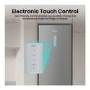 Hisense 368 Litre 60/40 Freestanding Fridge Freezer - Stainless Steel
