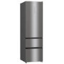Hisense 378 Litre 70/30 Freestanding Fridge Freezer - Stainless Steel