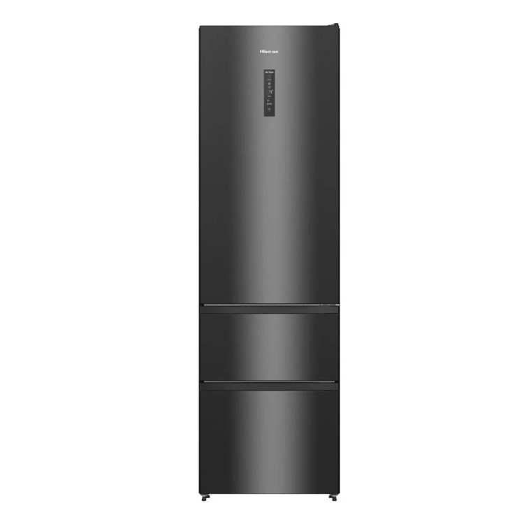 Hisense 368 Litre 60/40 Freestanding Fridge Freezer - Black