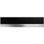 Rangemaster 14cm Built-in Storage Drawer Black Stainless