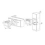 Rangemaster Single Oven - Stainless Steel