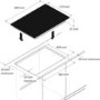 Rangemaster 58cm 4 Zone Ceramic Hob
