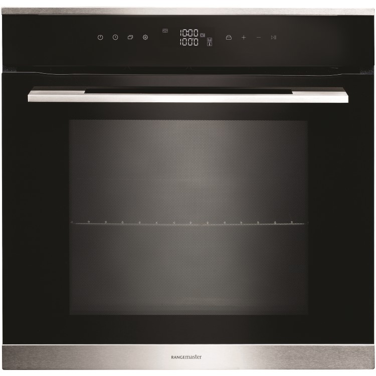 GRADE A2 - Rangemaster RMB610BLSS 60cm Built-in Single Oven - Black And Stainless Steel