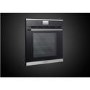 GRADE A1 - Rangemaster RMB610PBLSS-SC 60cm Built-in10 Function Pyrolytic Single Oven Soft Close
