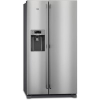 AEG RMB76111NX American Side-by-side Fridge Freezer - Antifingerprint Stainless Steel AEG RMB76111NX American Side-by-side Fridge Freezer - Antifingerprint Stainless Steel