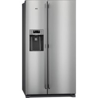 AEG American Fridge Freezer -  Stainless Steel