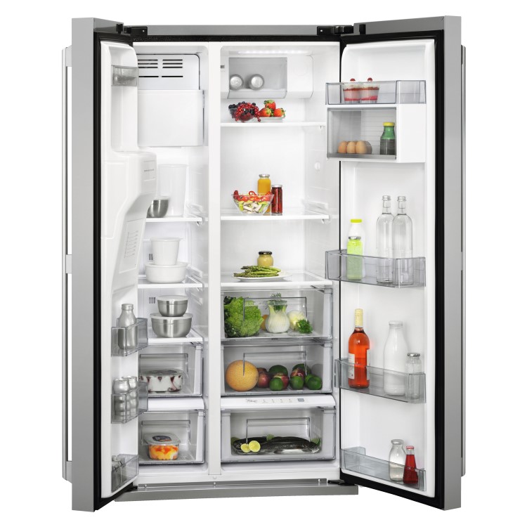 AEG American Fridge Freezer -  Stainless Steel