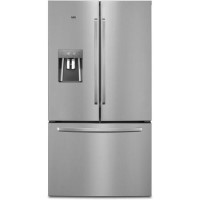 AEG RMB76311NX French Door And Drawer American Fridge Freezer Silver With Antifingerprint Stainless Steel Doors
