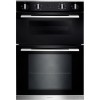 Refurbished Rangemaster RMB9048BLSS 60cm Double Built In Electric Oven Black