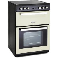GRADE A3 - Montpellier RMC61CC 60cm Ceramic Mini Range Cooker Cream With Double Oven