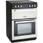 Montpellier RMC61CX 60cm Double Oven Electric Mini Range Cooker - Stainless Steel