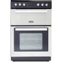 Montpellier RMC61CX 60cm Double Oven Electric Mini Range Cooker - Stainless Steel