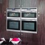Rangemaster 85650 R9044 Contemporary Fanned Electric Built-in Double Oven