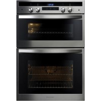 Rangemaster 85660 R9049 Contemporary Multifunction Electric Built-in Double Oven in Stainless Steel