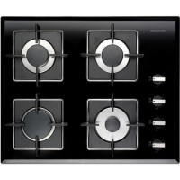 Rangemaster 85690 60cm Glass Base Gas Hob - Black 