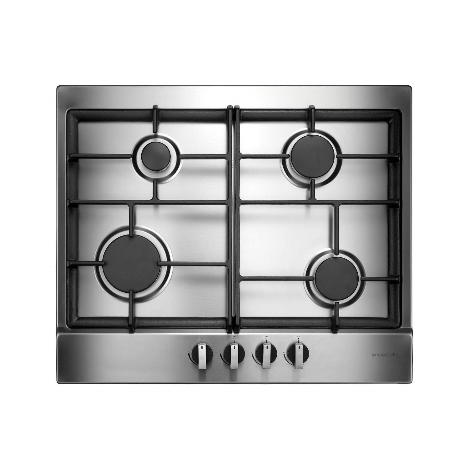 Rangemaster 85670 60cm Four Burner Gas Hob Stainless Steel