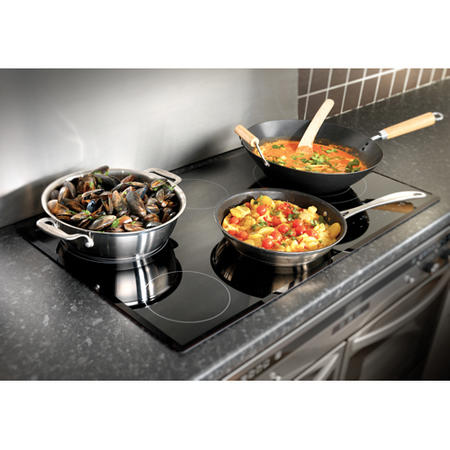 Rangemaster 85750 RI77 Contemporary Touch Control 77cm Induction Hob with Bevelled Edge