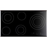 Rangemaster 86630 RC90 Toledo Freestyle Touch Control 90cm Ceramic Hob With Bevelled Edges - Black