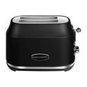 Rangemaster Classic 2-Slice Traditional Toaster – Matt Black 6 Browning Levels