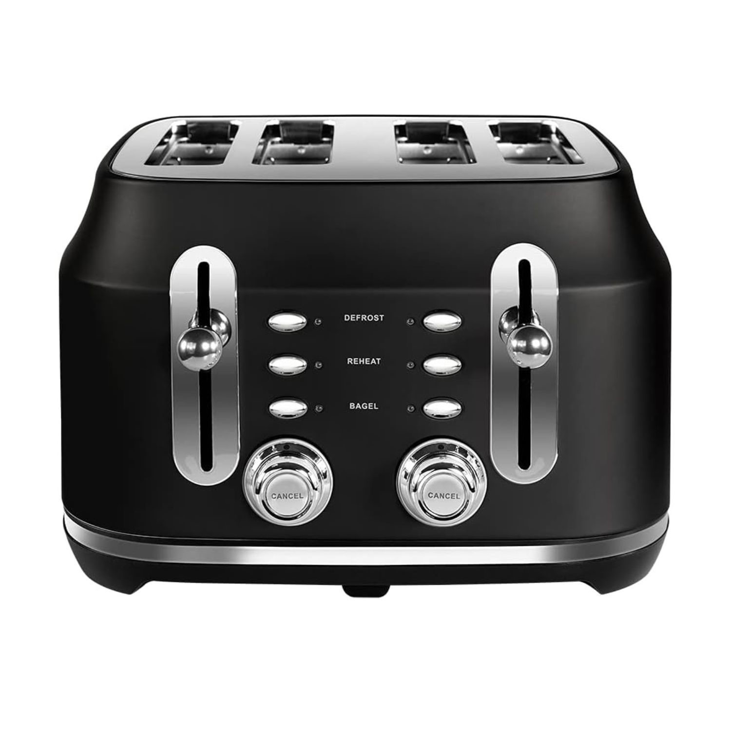 Rangemaster RMCL4S201BK  Classic 4 Slice Toaster - Black