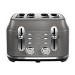 Rangemaster Classic 4 Slice Toaster - Grey
