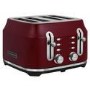 Rangemaster 4 Slice Classic Toaster - Bordeaux