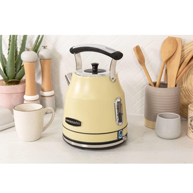 Rangemaster Classic 1.7L Kettle – Cream  Rapid Boil & Traditional Design