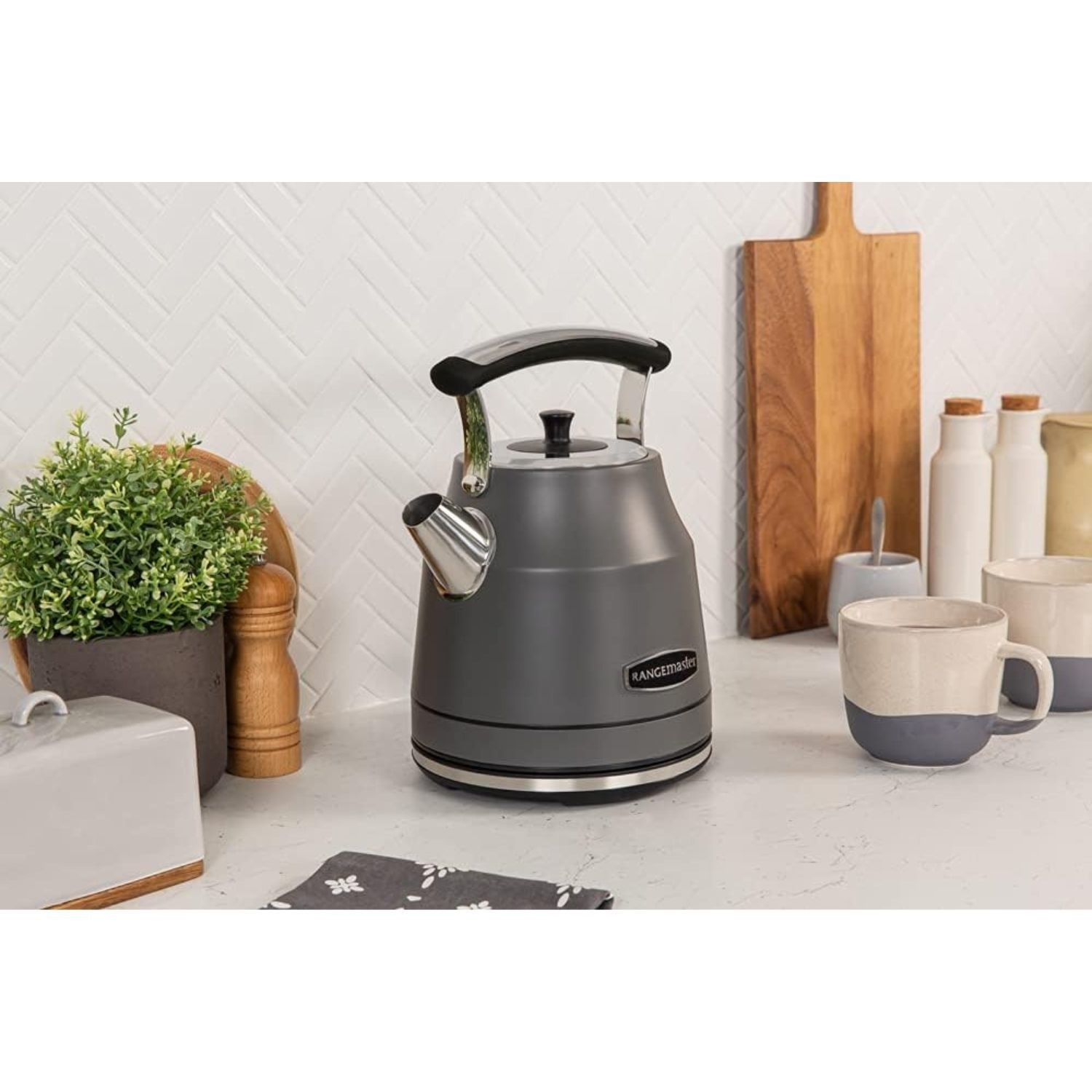 Rangemaster Cordless Classic Dome 1.7L Kettle - Grey RMCLDK201GY ...