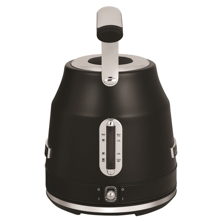 Rangemaster RMCLDK301BK Classic Dome 1.7L Kettle – Stylish Matt Black Fast Boil Electric Kettle