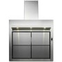 Rangemaster 86900 Galaxy Angled 90cm Chimney Hood  in Stainless steel