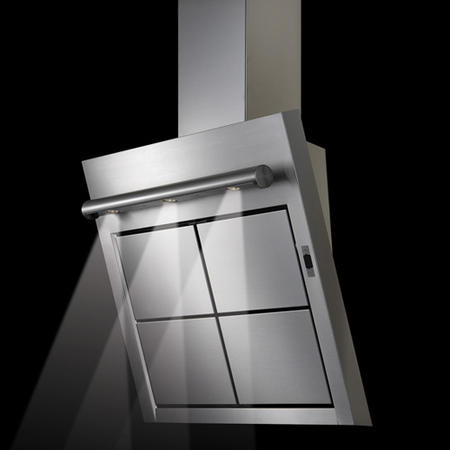 Rangemaster 86900 Galaxy Angled 90cm Chimney Hood  in Stainless steel