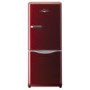 GRADE A2 - Light cosmetic damage - Daewoo RN173NR Retro Style Frost Free Fridge Freezer Red