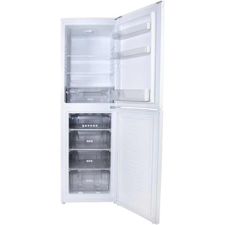 Daewoo RN175STW 175x55cm 246L Freestanding Fridge Freezer White