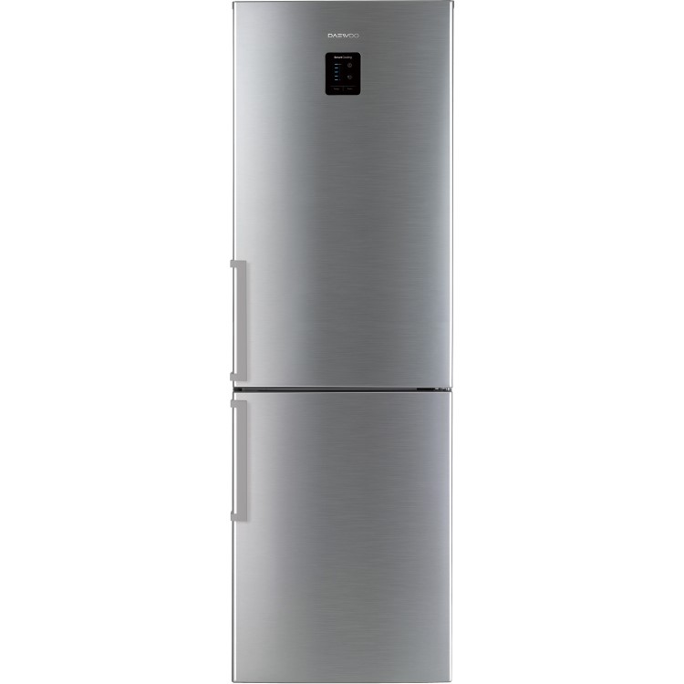 Daewoo RN408NS 187x60cm 304 litre frost free fridge freezer Silver