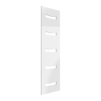 Reina Ancora White Vertical Towel Radiator - 1800 x 490mm