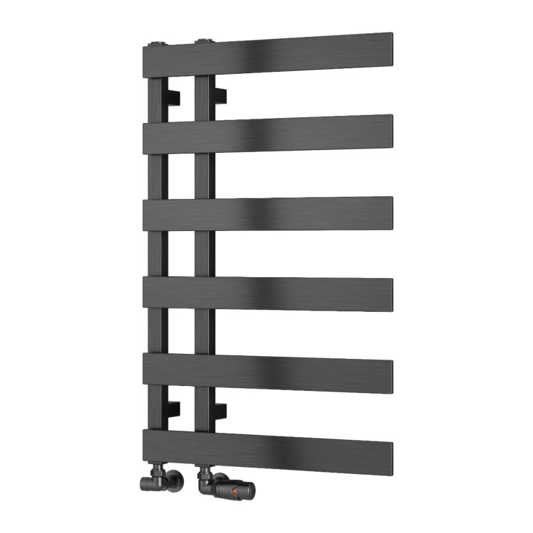 Reina Florina Gunmetal Grey Designer Towel Radiator 800 x 500mm