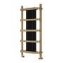 Reina Regina Black Designer Column Radiator with Towel Rail 1200x 550mm