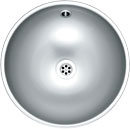 Franke RNX610 Rondo Single Bowl Stainless Steel Sink